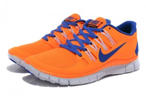 Nike Free 5.0 V2 Womens Shoes Blue Orange